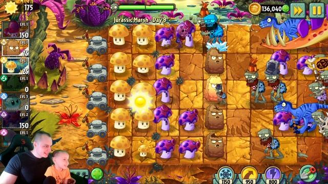 Растения против зомби 2 - #57 ➤ Прохождение Plants vs Zombies 2 ➤ Юрское Болото ➤ Jurassic Marsh смотреть онлайн