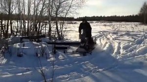 Dingo T125   подвеска с бурановской гусянкой