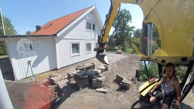 Работа экскаваторщика в Швеции