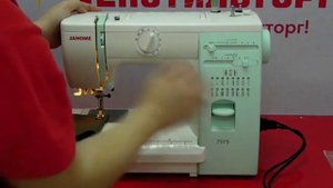 Обзор швейной машины Janome 7515