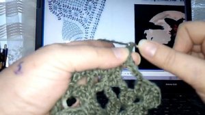 Пончо "Ираида" крючком. Часть № 1. Мастер класс.