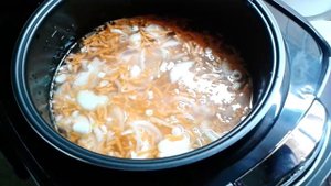 Сырный суп на свиных ребрах