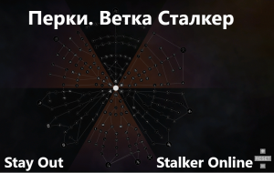 Stay Out / Stalker Online. Перки. Ветка Сталкер