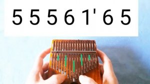 Let It Be - The Beatles (Easy Tabs/Tutorial/Play-Along) - Kalimba Cover