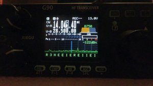 Мои настройки для работы телеграфом на Xiegu G90
