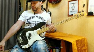 Fender precision bass vs Apollo bass (модернизированный)