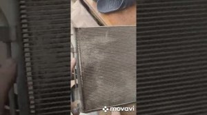 кия Рио заправка кондиционера. мойка радиатора