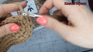 Небольшая сумочка?Но очень удобная! Вяжем просто. Crochet Bag.