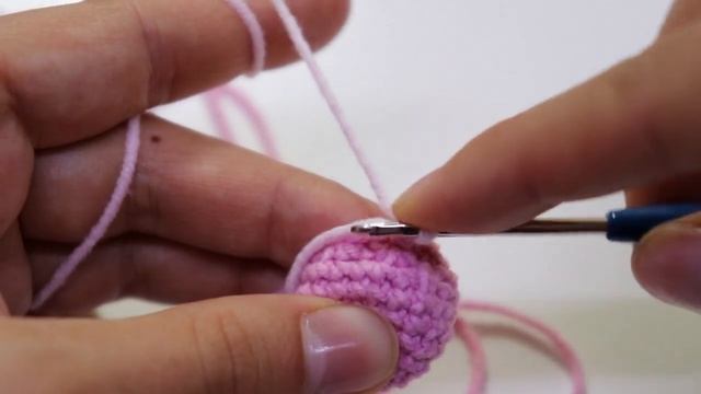 Смена нити, вязание крючком смотреть онлайн