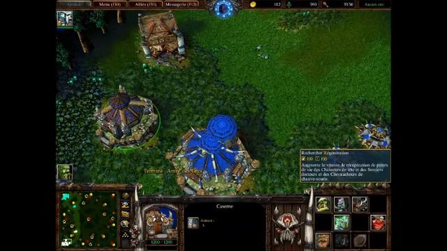 Warcraft III Frozen Throne 2v2 : a small game vs noobs смотреть онлайн