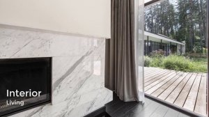 Expressive Modern Style House Design In A lot Surrounded By Nature