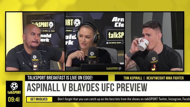 MMA fighter Aspinall says Simon Jordan needs to educate himself on the sport before being critical
