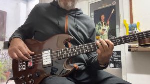 1973 Gibson EB-3 Bass - Walnut