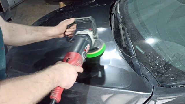 полировка авто.поставил ТРИЗАК на полировальную машинку и офигел от результата смотреть онлайн