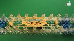 "Олень Рудольф"- 3D фигурка из резиночек. Видеоурок #30