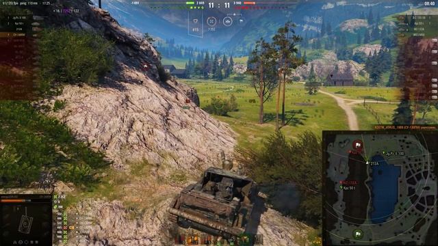 Бой мечты! Без голды, внизу списка выполнил самую сложную ЛБЗ и нафармил 320 тысяч серебра в WOT! смотреть онлайн