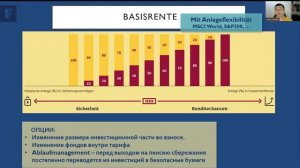 ПЕНСИОННЫЕ НАКОПЛЕНИЯ ДЛЯ САМОЗАНЯТЫХ: SELBSTÄNDIGER und FREIBERUFLER I ПРЕЗЕНТАЦИЯ