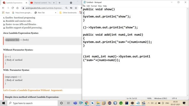 #02 Java 8 Features in Hindi || Lambda Expression in Java || Java In Hindi || By Surya Sir