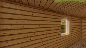 Проект индивидуального жилого дома D031 - 9000х7000 (Project of an individual residential building)