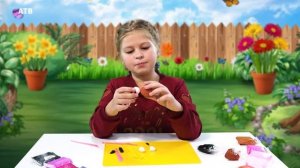 Ёжик из пластилина.