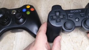 PlayStation 3 Dualshock 3 vs Xbox 360 Обзор геймпадов Какой геймпад лучше?