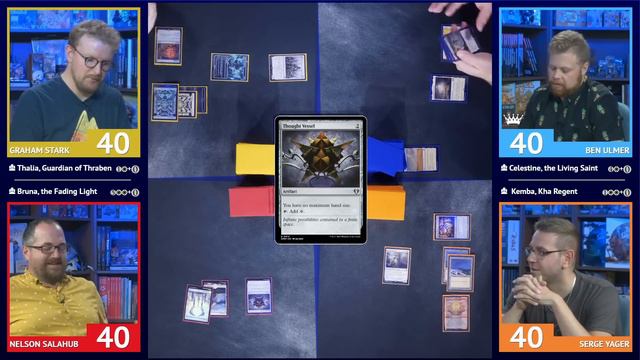 Mono White Commander || Friday Night Paper Fight 2023-09-01