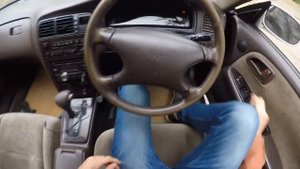 Утро. Спорт. Тойота марк 2. От первого лица