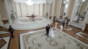 Свадьба . Андреевы Иван и Ольга. ЗАГС . Екатерининский зал.