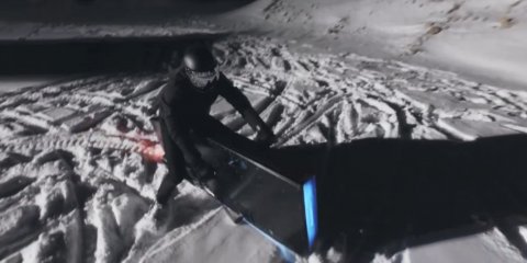 Cнегоход с постапокалиптическим дизайном