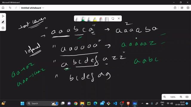 LEXICOGRAPHICALLY SMALLEST STRING AFTER SUBSTRING OPERATIION | WEEKLY CONTEST | LEETCODE | 2734 | смотреть онлайн