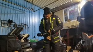 Снегоходный комбез FINNTRAIL. Первый тест -35. Чукотка