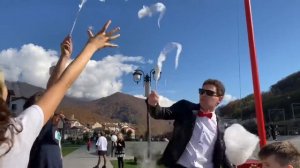 Красная поляна . Шоу сладкой ваты