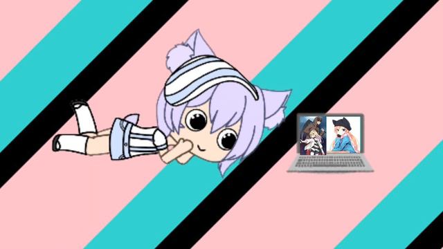 Клип (Я смотрю аниме) Gacha Life смотреть онлайн