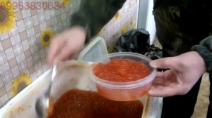 Красная икра фасовка в контейнеры