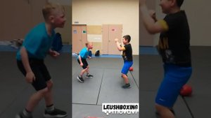Детские тренировки по боксу для начинающих ч. 3? Тренировки по системе Леушина.
