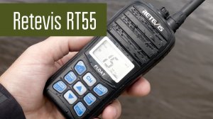 Retevis RT55 Морская радиостанция. Проверка влагозащиты, внутреннее устройство.