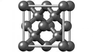Diamond. Кристаллическая структура алмаза