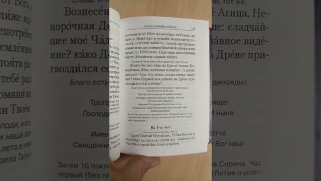 Бо­гос­лу­жения Три­оди пос­тной смотреть онлайн