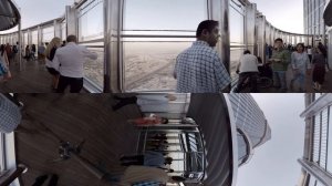 360 video: Burj Khalifa - Top Terrace, Dubai, United Arab Emirates