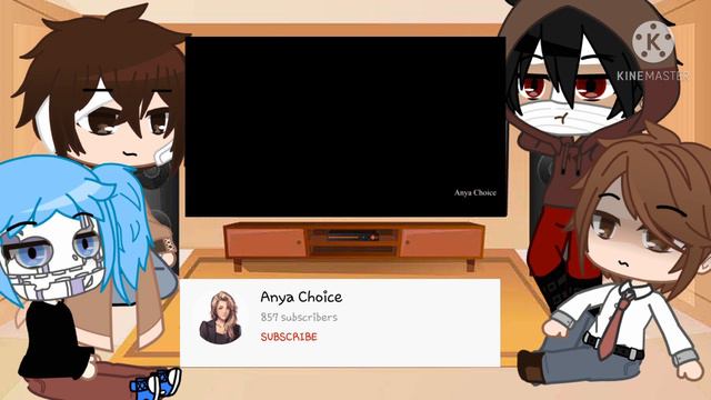 Killer Anime Characters +Sally Face React To Each Other||(1/4) Dazai||Demon Bear смотреть онлайн