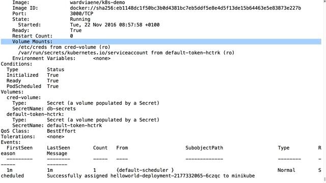 034 Demo Credentials using Volumes смотреть онлайн