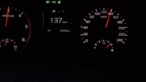 Kia Sportage 2017 разгон 0-180км/час