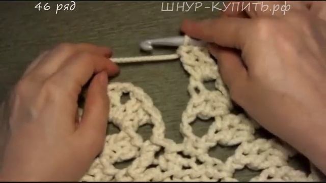 Ковер "Майское чудо". Часть 7. Вяжем вместе!