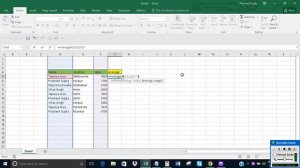 Calculate average in a column based on same value in another column in Excel