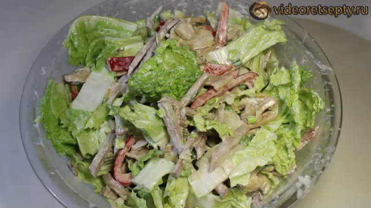 Салат с говядиной / Beef salad | Видео Рецепт