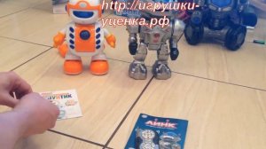 Обзор игрушки Интерактивный робот Линк сравнение с  Интерактивным роботом  Шунтик