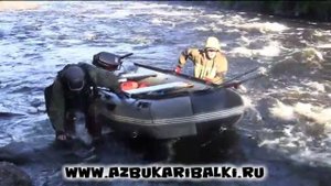 Рыбалка в Карелии. Вверх по порогам реки Писты 2013.