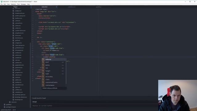Bootstrap 4.1 - How to use breadcrumb and change separator смотреть онлайн