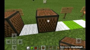 Музыка Азриэля из Андертейл в Майнкрафте на нотных блоках