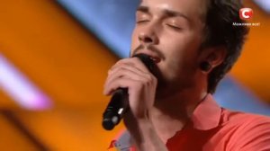 Парикмахер из Луганска Просто шикарно спел на Х-Фактор 7 Алексей Левкович All of me John Legend 201